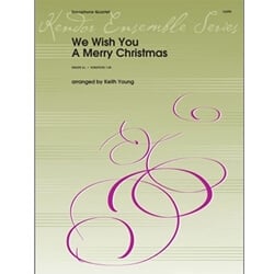 We Wish You a Merry Christmas - Saxophone Quartet