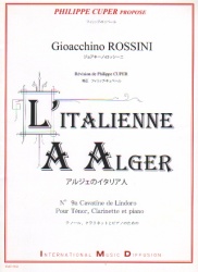 L'Italiana in Algeri No. 9, Cavatine de Lindoro - Tenor Voice, Clarinet, and Piano