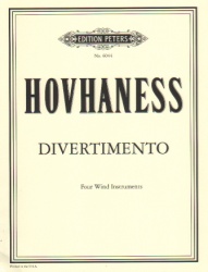 Divertimento, Op. 61, No. 5 - Wind (or Clarinet) Quartet