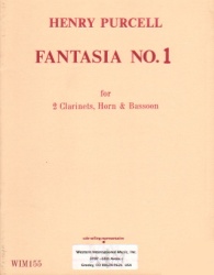 Fantasia No. 1 - 2 Clarinets, Horn, and Bassoon