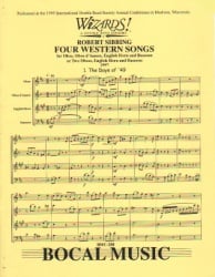 4 Western Songs - Oboe, Oboe D'Amore (or Oboe), English Horn, and Bassoon