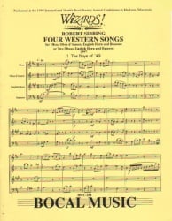 4 Western Songs - Oboe, Oboe D'Amore (or Oboe), English Horn, and Bassoon