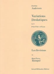 Variations Drolatiques, Op. 26 - Flute and Piano