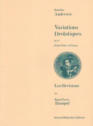 Variations Drolatiques, Op. 26 - Flute and Piano