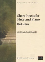 Short Pieces for Flute and Piano, Book 1: Easy