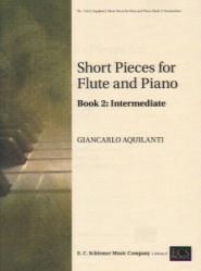 Short Pieces for Flute and Piano, Book 2: Intermediate