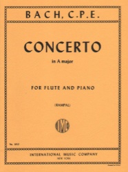 Concerto in A Major - Flute and Piano