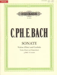 Sonata in G Minor, BWV 1020 - Flute (or Violin) and Piano