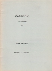 Capriccio - Flute and Piano