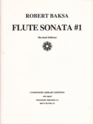 Sonata No. 1 - Flute and Piano (Revised edition)