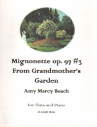 Mignonette, Op. 97, No. 3 - Flute and Piano