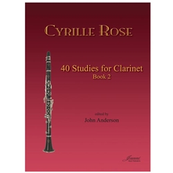 40 Studies, Book 2 - Clarinet