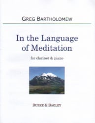 In the Language of Meditation - Clarinet and Piano