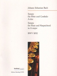 Sonata in A Major, BWV 1032 - Flute and Piano