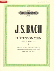 Sonatas, Volume 1, BWV 1030-1032 - Flute and Piano