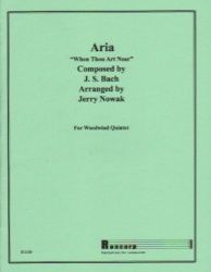 Aria "When Thou Art Near" - Woodwind Quintet