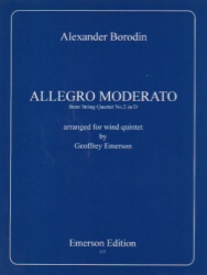 Allegro Moderato from String Quartet No. 2 - Woodwind Quintet