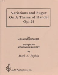 Variations and Fugue on a Theme of Handel, Op. 24 - Woodwind Quintet