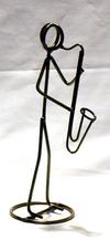 Bass Clarinet Stickman Sculpture
