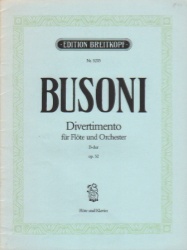 Divertimento, Op. 52 - Flute and Piano