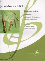 Italian Concerto - Sax Quartet SATB