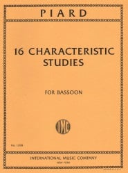 16 Characteristic Studies - Bassoon