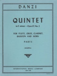 Quintet in E Minor, Op. 67, No. 2 - Woodwind Quintet