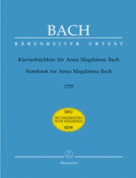 Notebook for Anna Magdalena (with Fingerings) - Piano