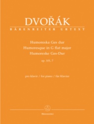 Humoresque in G-flat Major, Op. 101, No. 7 - Piano