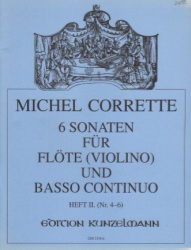 6 Sonatas, Op. 13, Vol. 2 - Flute and Piano