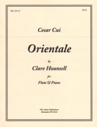 Orientale - Flute and Piano