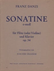 Sonatine in E Minor, Op. 34 - Flute (or Violin) and Piano