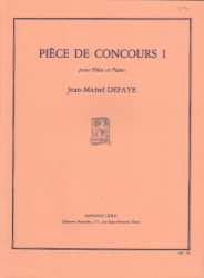 Piece de Concours I - Flute and Piano