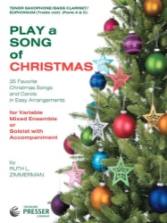 Play a Song of Christmas - Tenor Sax, Bass Clarinet, or Euphonium TC