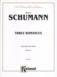 3 Romances, Op. 94 - Viola and Piano