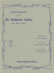 Balladine from "Six fantasies faciles," Op.28 - Flute and Piano