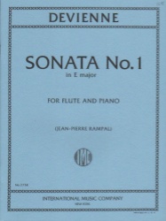 Sonata No. 1 in E Minor - Flute and Piano