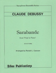Sarabande from Pour le Piano - Sax Sextet SAATBBs