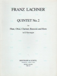 Quintet No. 2 in E-flat Major - Woodwind Quintet