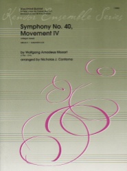 Symphony No. 40, Movement 4 - Woodwind Quintet