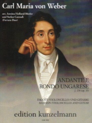Andante e Rondo Ungarese, Op. 35 - Bassoon (or Cello) and Guitar