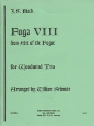 Fuga 8 from Art Of The Fugue - Clarinet, Horn, and Bassoon