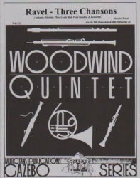 3 Chansons - Woodwind Quintet