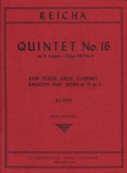Quintet in D Major, Op. 99, No. 4 - Woodwind Quintet (Score)