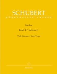 Lieder, Volume 1 - Low Voice