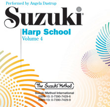 Suzuki Harp School, Volume 4 - CD Only
