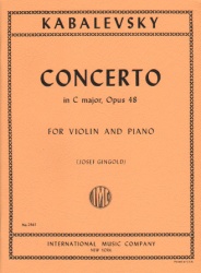 Concerto in C Major, Op. 48 - Violin and Piano