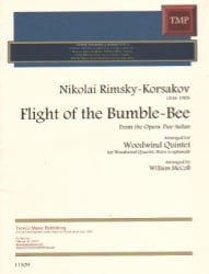 Flight of the Bumble Bee - Woodwind Quintet or Quartet