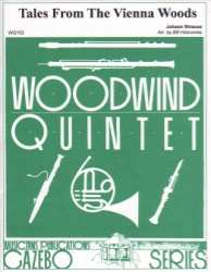 Tales from the Vienna Woods, Op. 325 - Woodwind Quintet