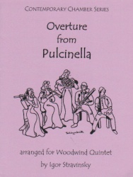 Overture from Pulcinella - Woodwind Quintet